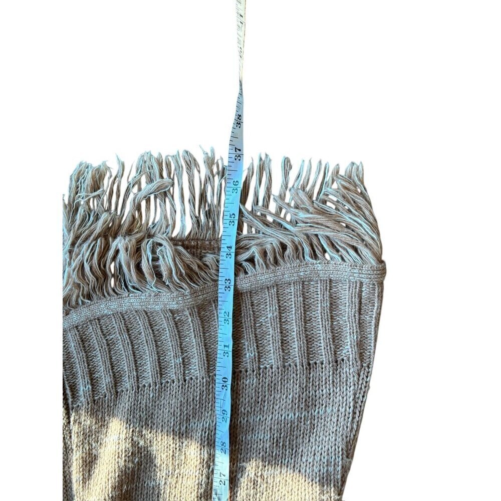 Cato Women's Long Tan Knitted Sweater - Picture 7 of 8